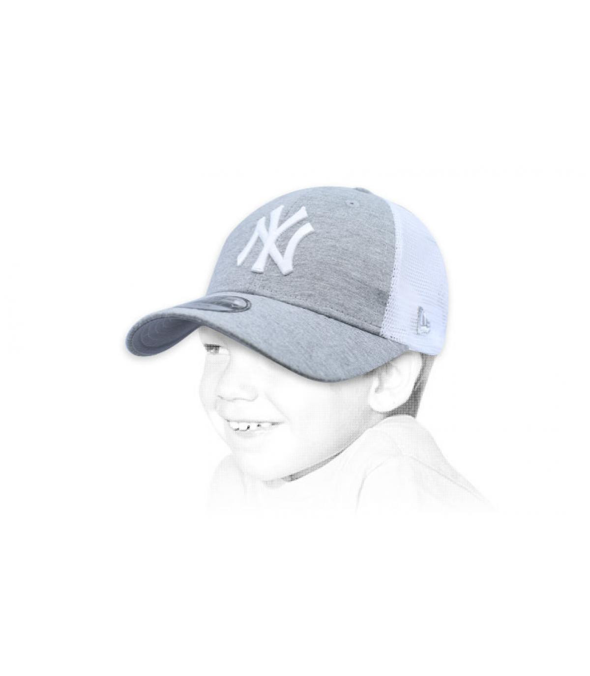 trucker NY enfant gris Trucker Kids Summer League NY gray